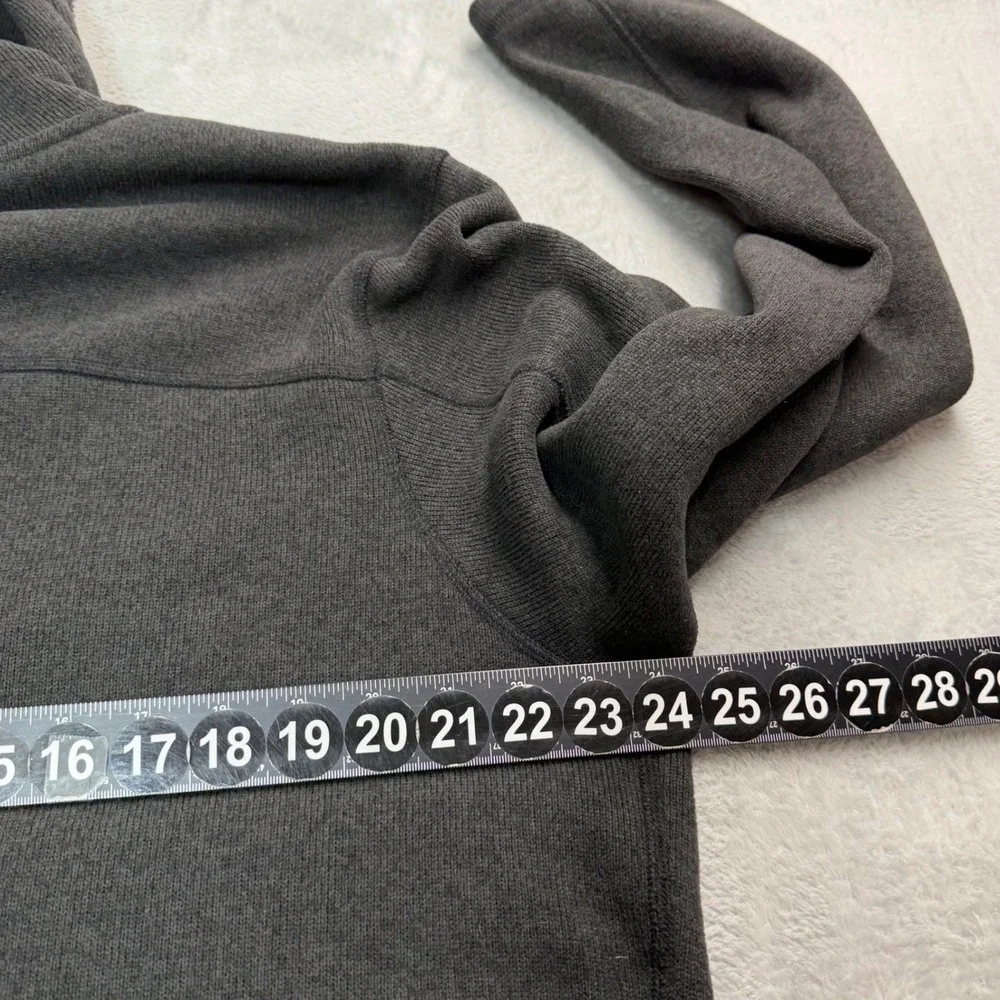 The North Face Jacket Mens XL Gray Gordon Lyons Full Zip Hooded Fleece Lined